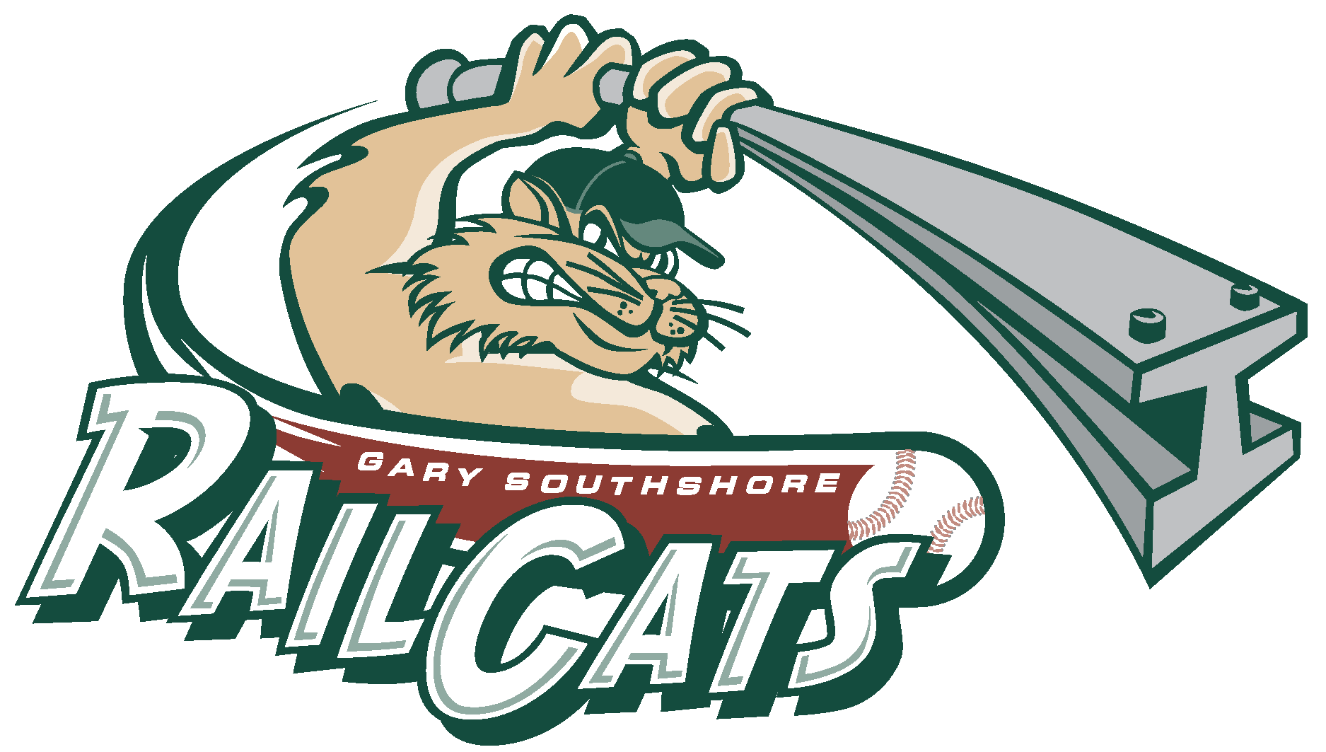 Gary SouthShore RailCats Logo Vector Logo